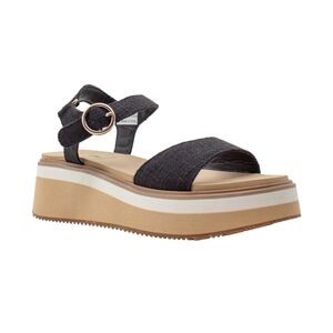 VOLATILE PORCINI WEDGE SANDALS